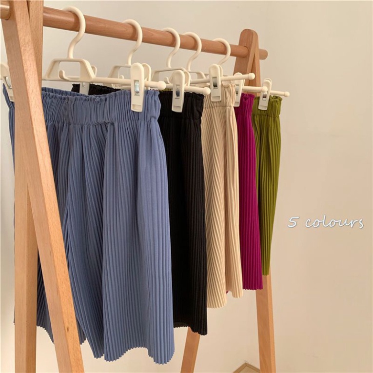 Quần Đùi Nữ Cạp Cao, Quần Sooc Nữ ống suông Cá Tính Nhiều Màu, Chất Đẹp, Dễ Phối đồ