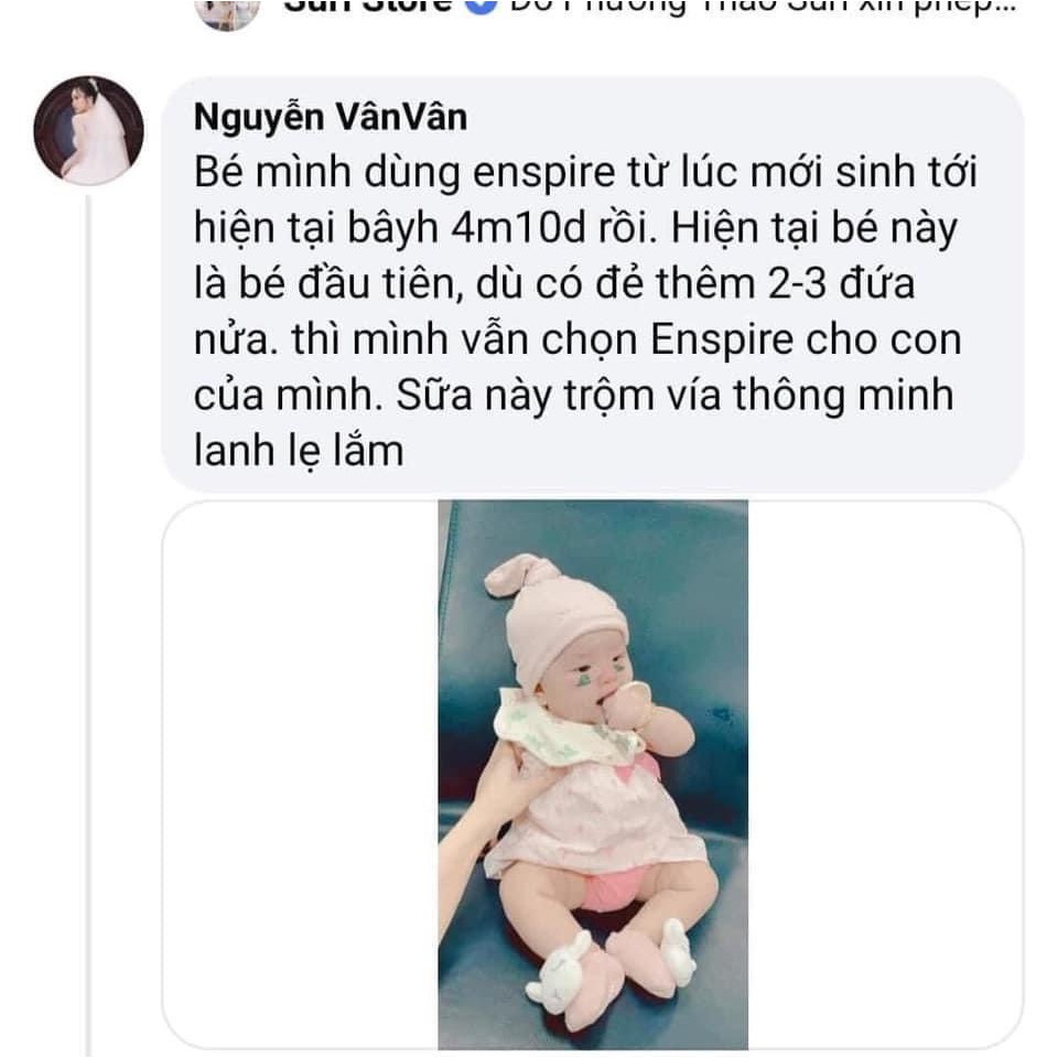 Sữa bột Enfagrow Enspire 581g/ 680g/850g cho bé tư ss tới 3 tuổi