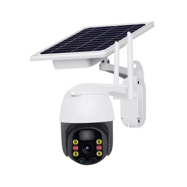 Camera năng lượng mặt trời cao cấp SIM 4G ko cần wifi, chống nước, đàm thoại 2 chiều, xem đêm hình ảnh có màu (BH 12T)