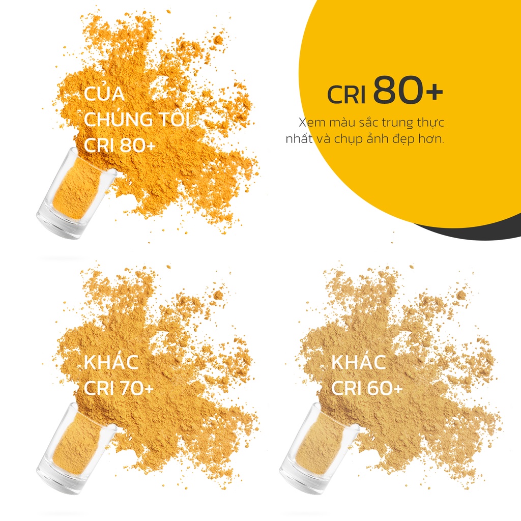 Bóng đèn LED HYDERSON 3 màu 3000K 6500K 9W E27 4000K màu sắc trắng ấm chiếu sáng tiện lợi cao cấp