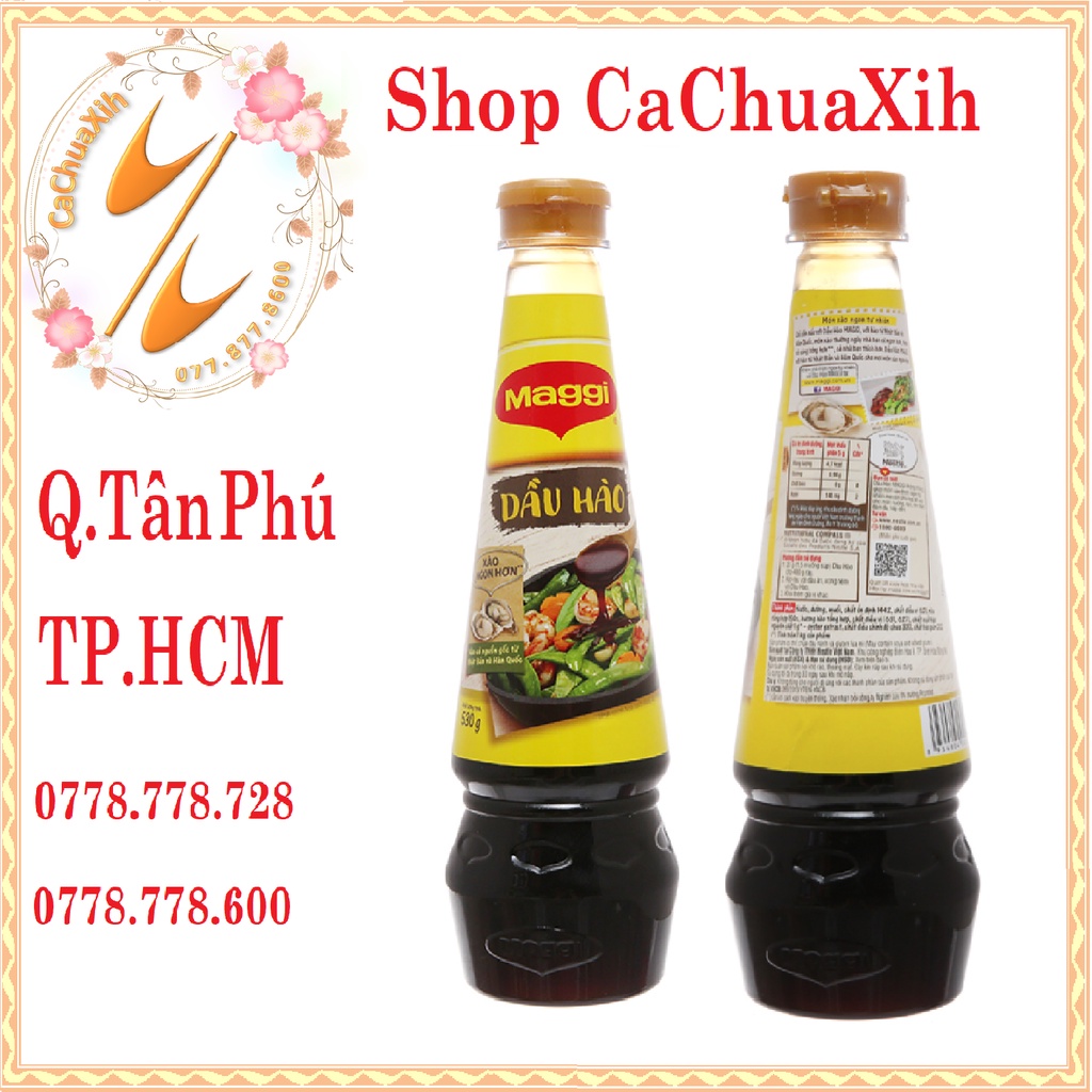 Dầu hào Maggi chai 820g