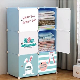 Tủ nhựa ghép quần áo đa năng V LUCKY HOUSE VLK10
