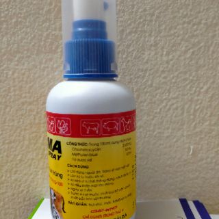 Xịt ghẻ, thối móng, lở loét móng derma