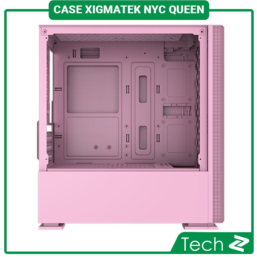 Vỏ Case Xigmatek NYC QUEEN  (Mini-Tower/Màu Hồng)