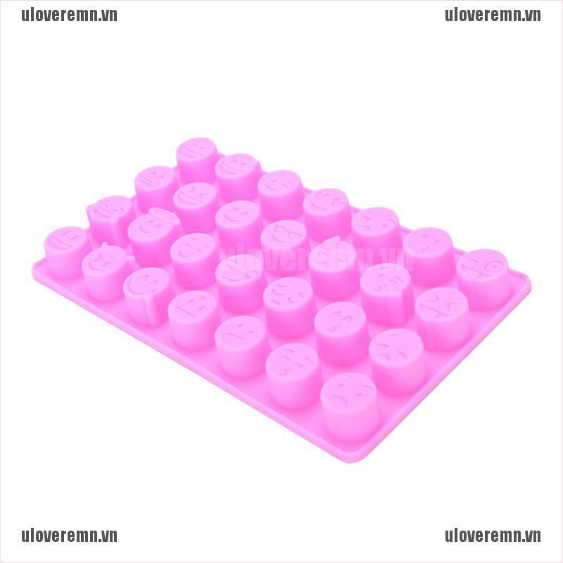 Khuôn Silicone Làm Bánh Kẹo / Xà Phòng Hình Biểu Tượng Cảm Xúc DIY