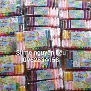 Sỉ 10 đất nặn 12 màu, đất sét siêu nhẹ super clay làm đồ thủ công