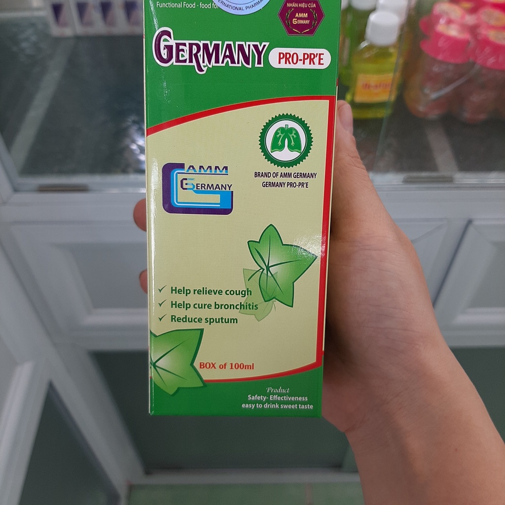 Siro bổ phế, nhuận phế, bổ phổi GERMANY PRO-PR'E