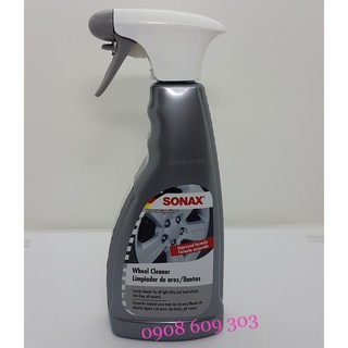 Vệ sinh mâm vành xe cao cấp sonax wheel cleaner 500ml.