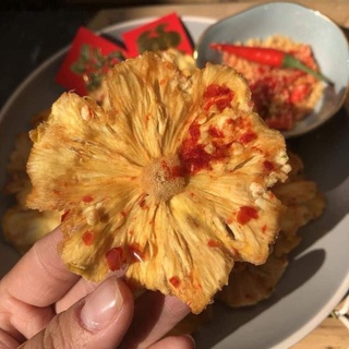Thơm khóm sấy muối ớt 500g