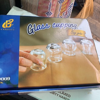 12 ỐNG GIÁC HƠI THUỶ TINH + CÂY RỌI