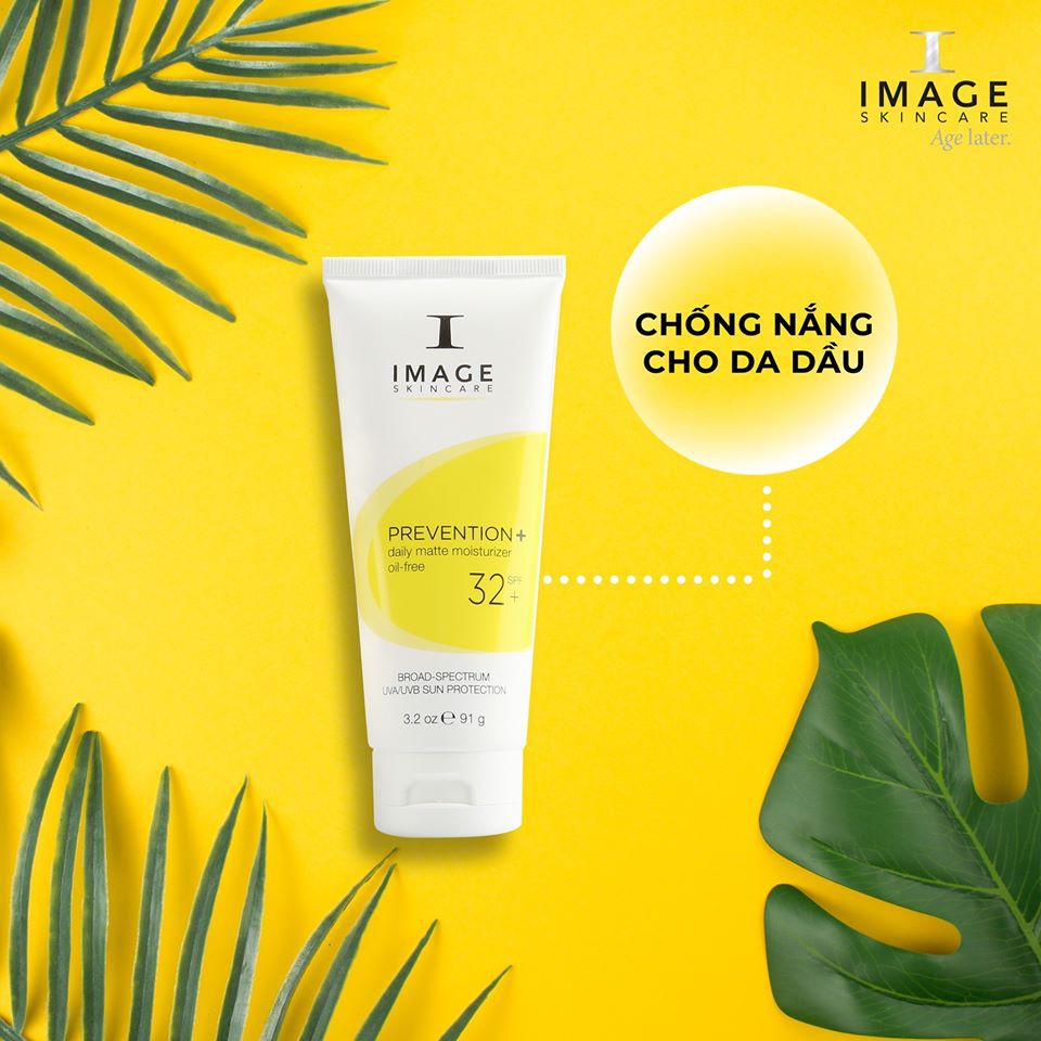 Image Skincare Prevention Daily Matte Moisturizer Oil Free SPF 32 - Kem chống nắng cho da dầu