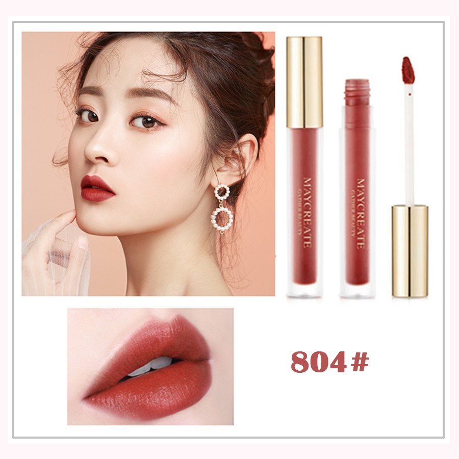 [Hàng mới về] Son môi dưỡng ẩm trang điểm lâu trôi hiệu ứng lì chuyên nghiệp thấm nước | BigBuy360 - bigbuy360.vn