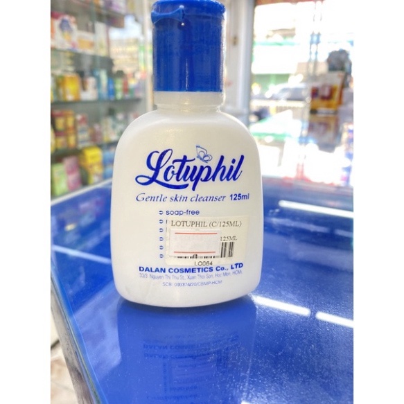 [Chính hãng] Sữa rửa mặt dịu êm Lotuphil 125ml sát khuẩn tẩy nhờn Chính Hãng  Date mới
