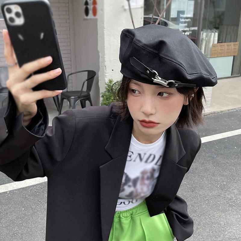 Mũ beret phong cách retro Anh Quốc sành điệu cho nữ