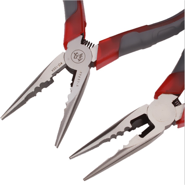 Kìm mỏ nhọn đa năng FOKUOKA Nhật  Kìm bấm kim 6 inch FO-1204 Fukuoka
