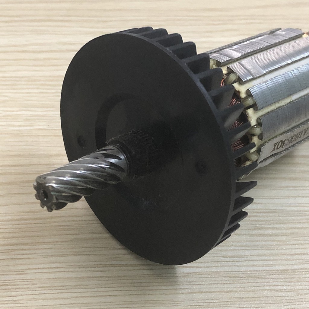 Rotor cưa gỗ BOS.CH GKS 190 9 Răng Thân 41mm Dài 162mm dây đồng 220V  - Tặng chổi than