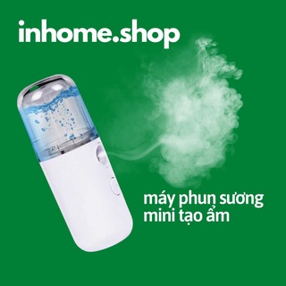 Bình phun sương mini cầm tay, máy phun sương mặt nano tạo độ ẩm cho da