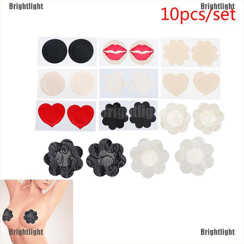 Set 10 Miếng Dán Ngực Tàng Hình Dùng Một Lần Tiện Dụng