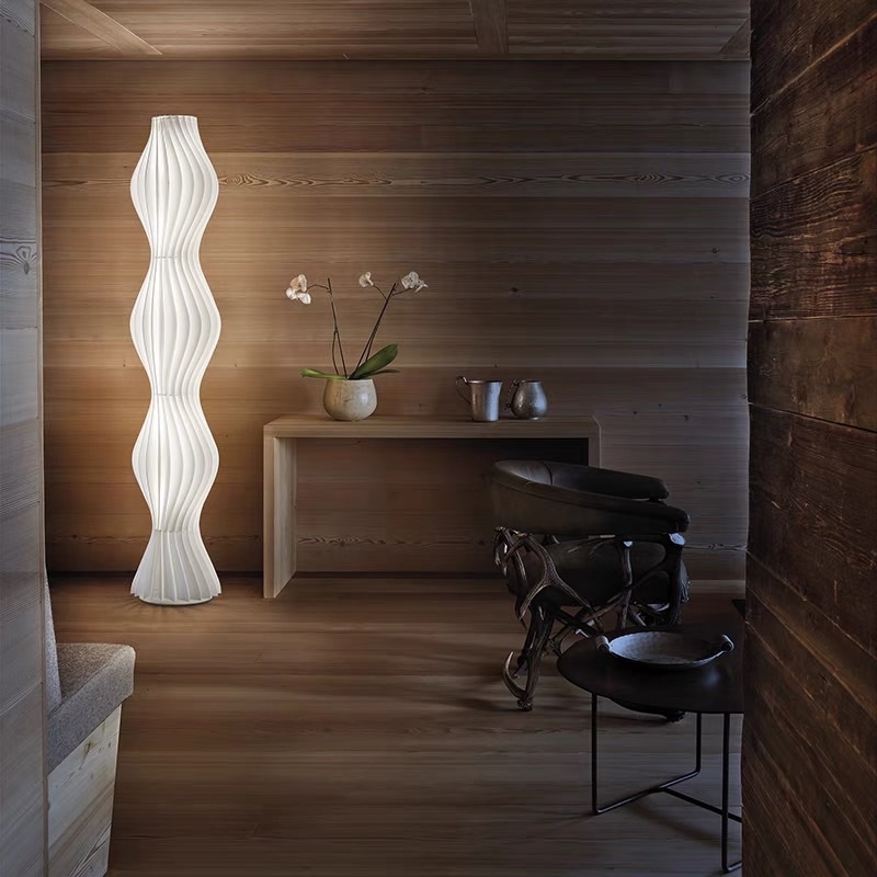 Đèn sàn Decor thiết kế nghệ thuật cao 1.73m ánh sáng 3 màu 21 tấm chao