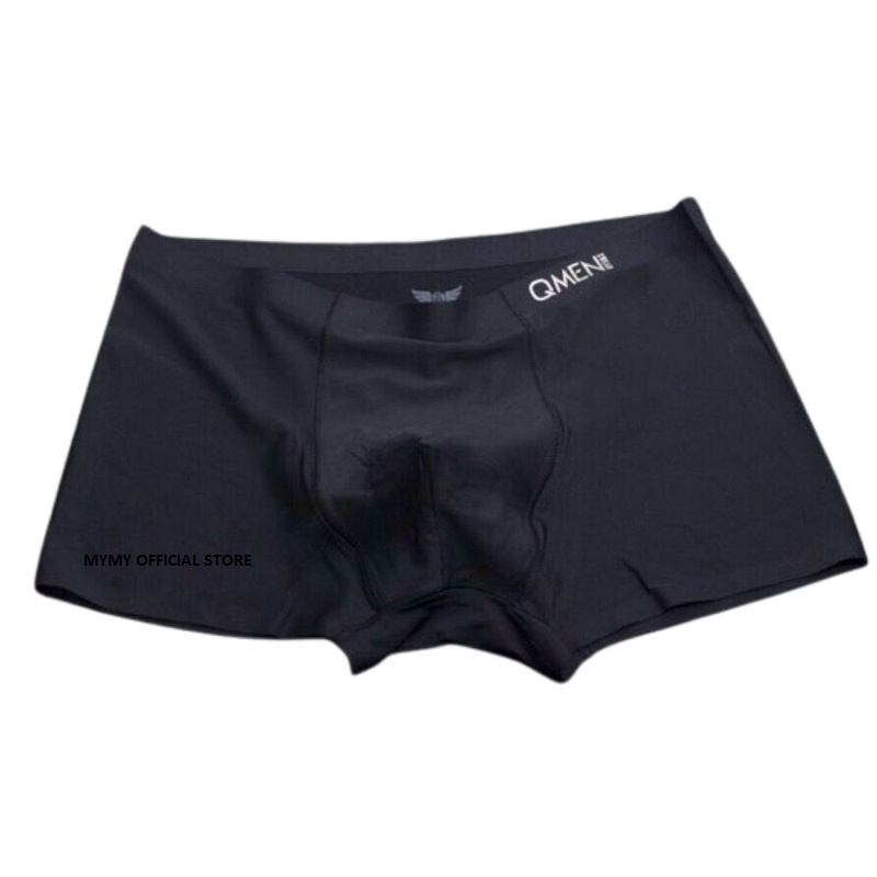 Quần lót nam, sịp đùi Boxer Qmen, sịp đùi cao cấp chất su đúc lụa sữa mềm , mát co giãn thoải mái hàng cao cấp