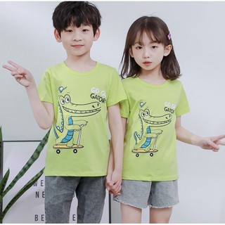 Thời trang quần áo trẻ em cao cấp giá rẻ áo thun cotton cho bé trai bé gái từ 17 - 35 kg