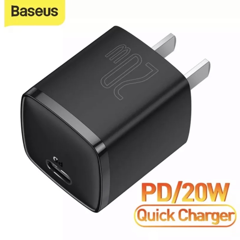 Củ Sạc 20W Baseus Cube Siêu Nhỏ Gọn, Hỗ Trợ Sạc Nhanh PD QC3.0