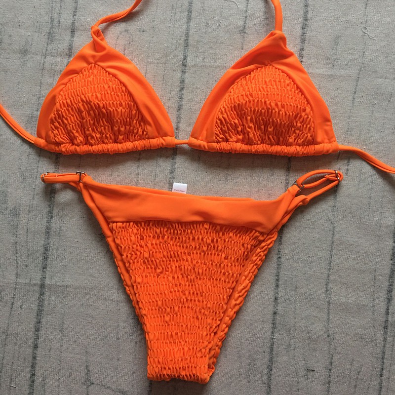 Bộ Bikini Đi Biển Quyến Rũ Thời Trang 2018 Cho Nữ