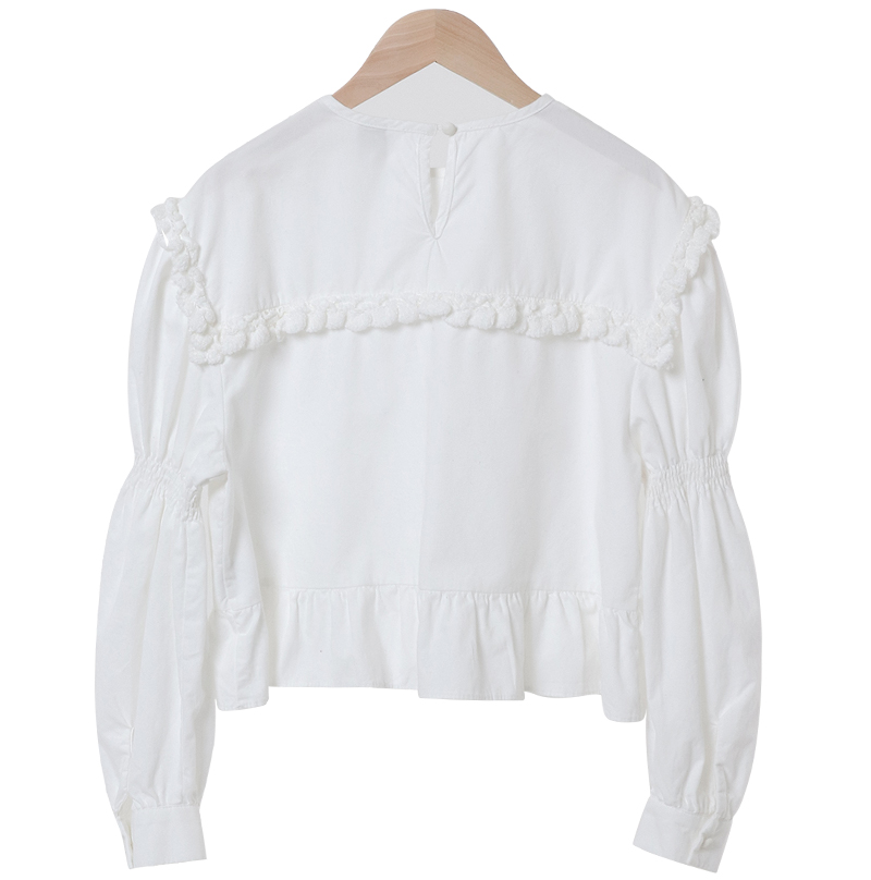 Áo Thun Tay Dài Cổ Tròn Dáng Rộng 39305