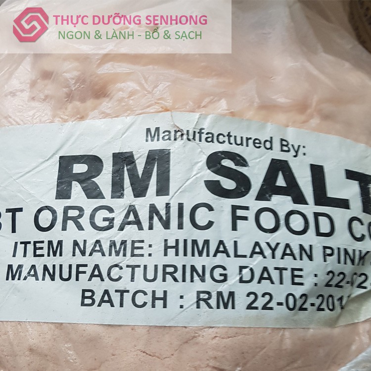 Muối hồng Himalaya  Muối Organic nhập khẩu chính ngạch Pakistan