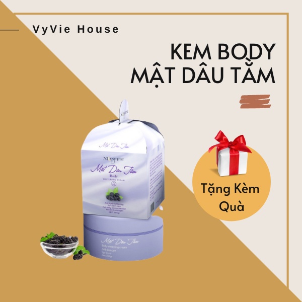 BODY MẬT DÂU TẰM | BODY CREAM - TRẮNG DA, CHỐNG NẮNG, DƯỠNG THỂ