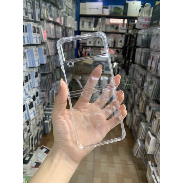 Ốp Lưng Trong Không Ố Vàng Sam Sung Galaxy Z Flip 4 Hãng LIKGUS Hàng Cao Cấp Chống Sốc