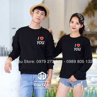 Áo nỉ thu đông áo cặp hoodie cho cặp đôi