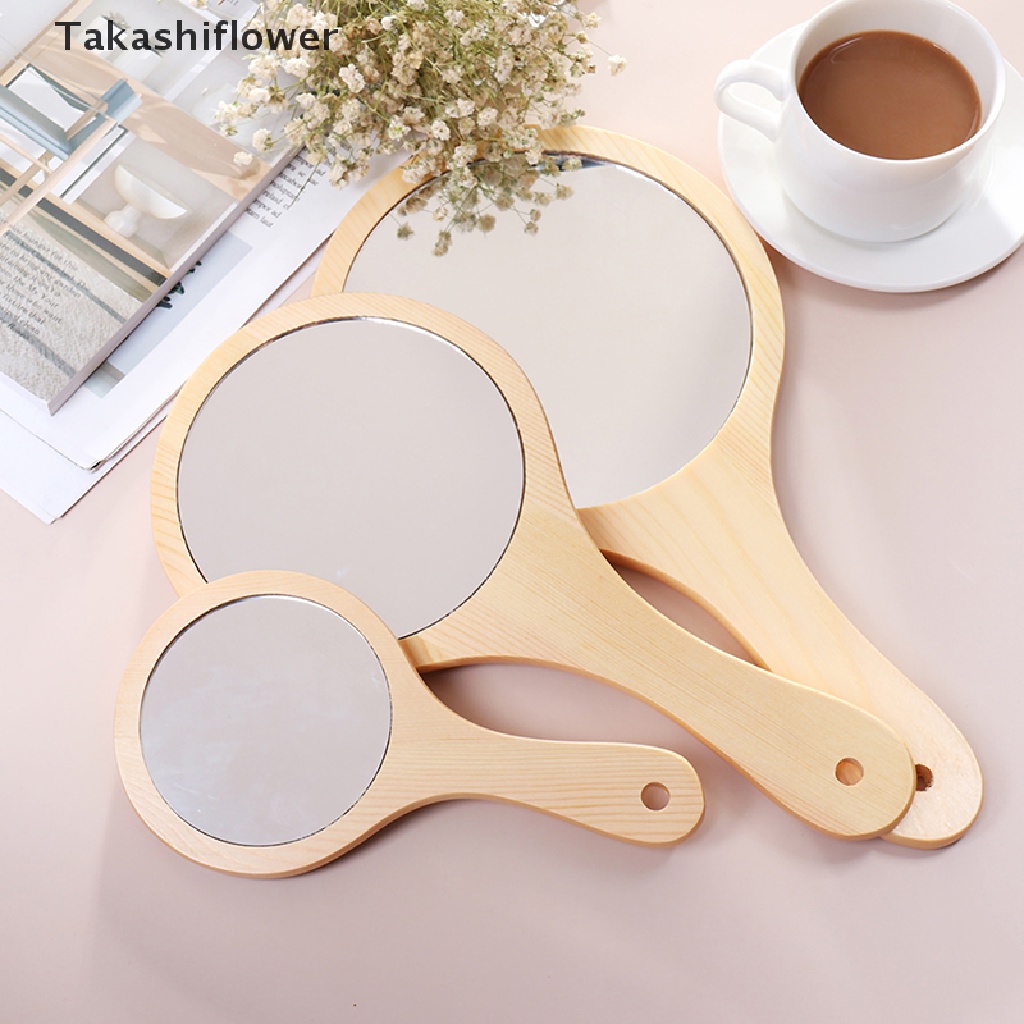 Cọ Trang Điểm Cán Gỗ Phong Cách Vintage