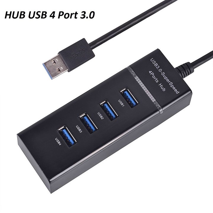 Hub Chia 4 Cổng USB 3.0 - 303A - Dây dài 30cm