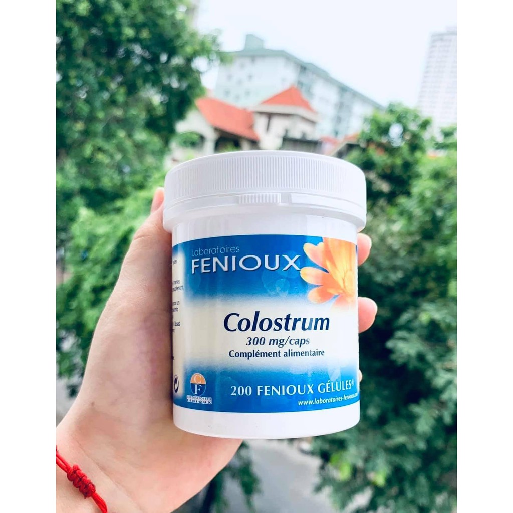 Sữa non Pháp Fenioux Colostrum 200 viên (DATE T3/2023)