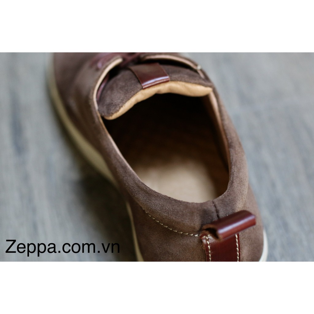 ZEPPA - Gian Hàng Chính Hãng - Giày da bò nam - Màu nâu đỏ (Size: 39-44) - MS: GDN29