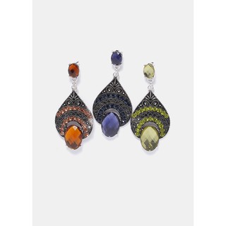 [THANH LÝ] BÔNG TAI SHOP MISS A Vintage Gemstone Earrings