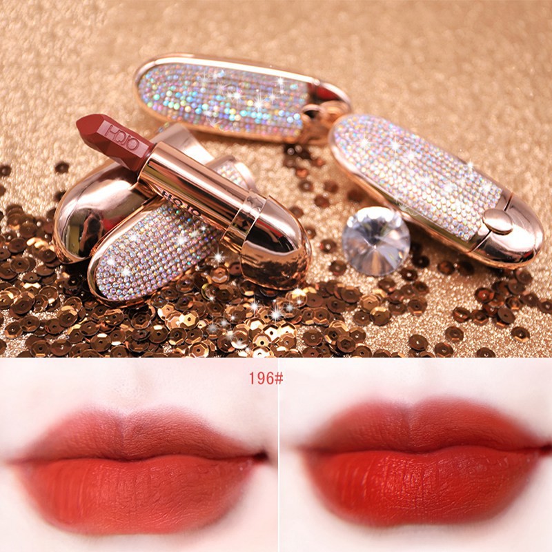 Son thỏi lì lâu trôi HOJO với thiết kế vỏ lấp lánh thời trang cho phái đẹp | BigBuy360 - bigbuy360.vn