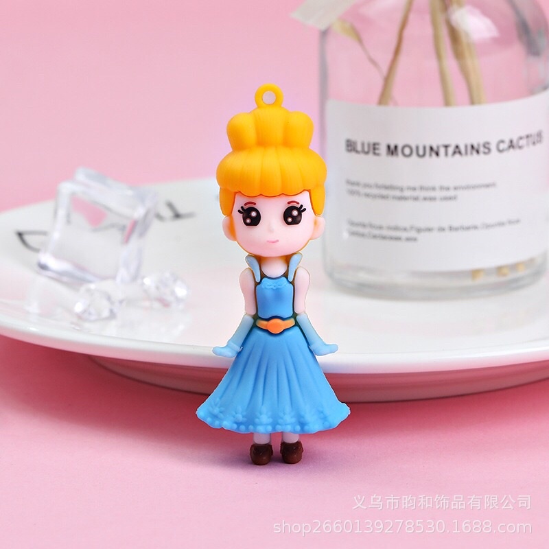 Móc khoá hình công chua lọ lem, bạch tuyết..đáng yêu cho bé gái