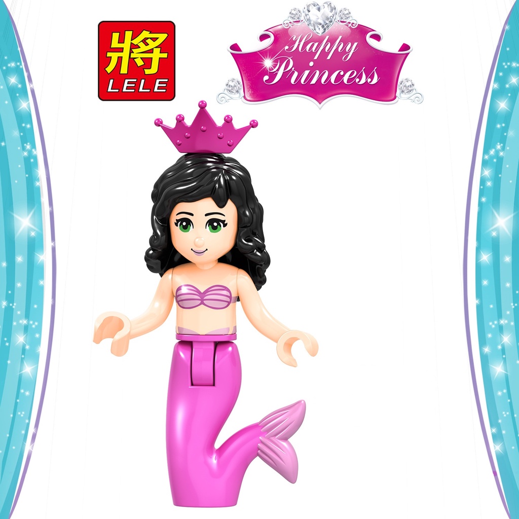 Bộ Đồ Chơi Lắp Ráp Mô Hình Công Chúa Vol2 Giáo Dục Sớm Cho Bé
