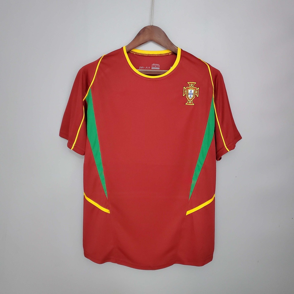 Áo Thun Bóng Đá Đội Tuyển Bồ Đào Nha Ronaldo 2002 2012 2016
