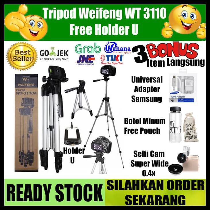 Giá Đỡ Ba Chân Weifeng 3110 Bằng Thép Không Gỉ Kèm 3 Chân Mở Rộng Cho Hp + Free | BigBuy360 - bigbuy360.vn