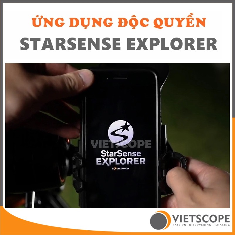 Kính thiên văn phản xạ Celestron StarSense Explorer LT 114AZ tự động định vị tìm sao
