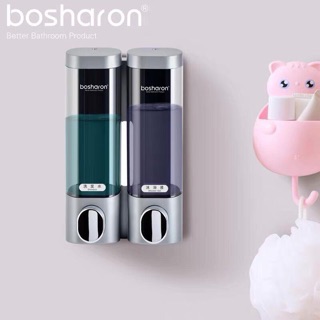 Hộp đựng nước rửa tay, rửa chén gắn tường đôi  , đơn SZ04, nhựa