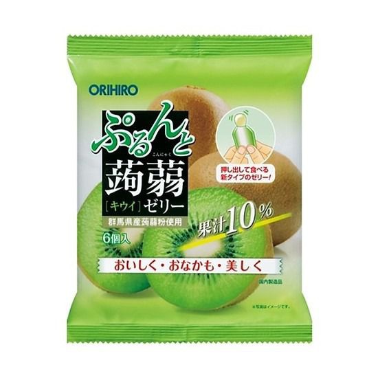 [Hàng nội địa Nhật] Thạch rau câu Orihiro cho Bé (1 gói = 6 cái thạch)