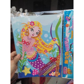 Combo 100 đính đá a4 nhiều mẫu