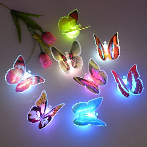 Đèn Ngủ LED Hình Bướm Thay Đổi Màu Sắc