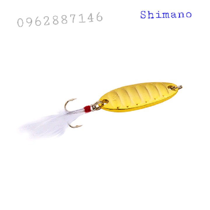 Mồi câu cá giả mồi thìa lure shimano siêu nhậy