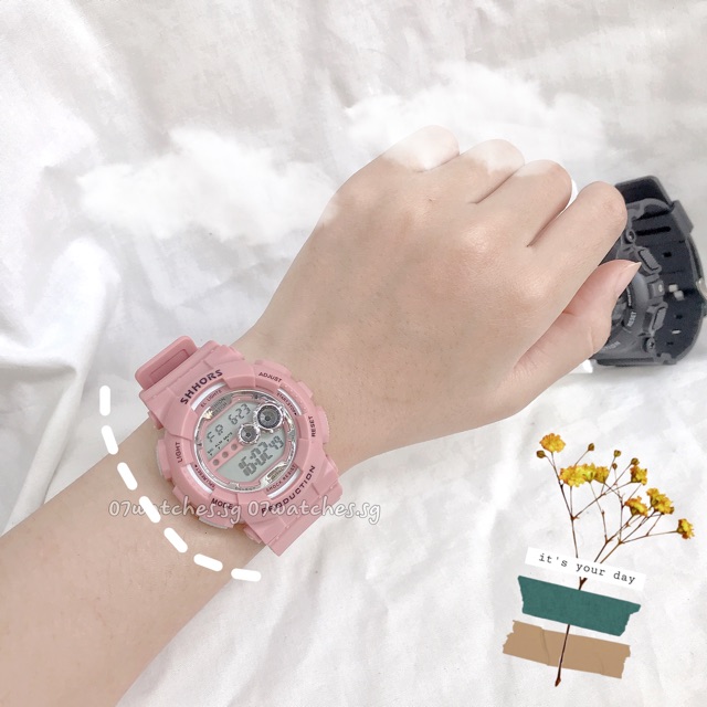 [watches.sg] Đồng Hồ thể thao Nam Và Nữ Shhorrs Tròn nhiều màu hot | BigBuy360 - bigbuy360.vn