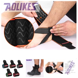 Bán buôn - AOLIKES AL 1527 (1 chiếc) Đai cuốn cổ chân, bảo vệ mắt cá chân, chuyên gym, hàng chính hãng